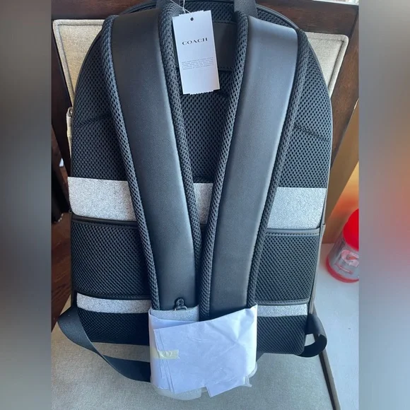 NWT！COSMIC COACH WEST BACKPACK IN SIGNATURE CANVAS WITH ROBOT PRINT（COACH CW326） - Picture 4 of 14